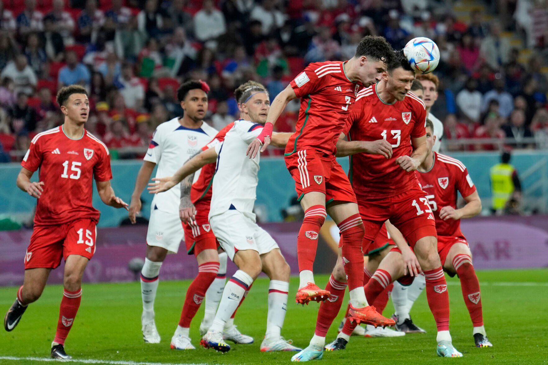 APTOPIX WCup US Wales Soccer